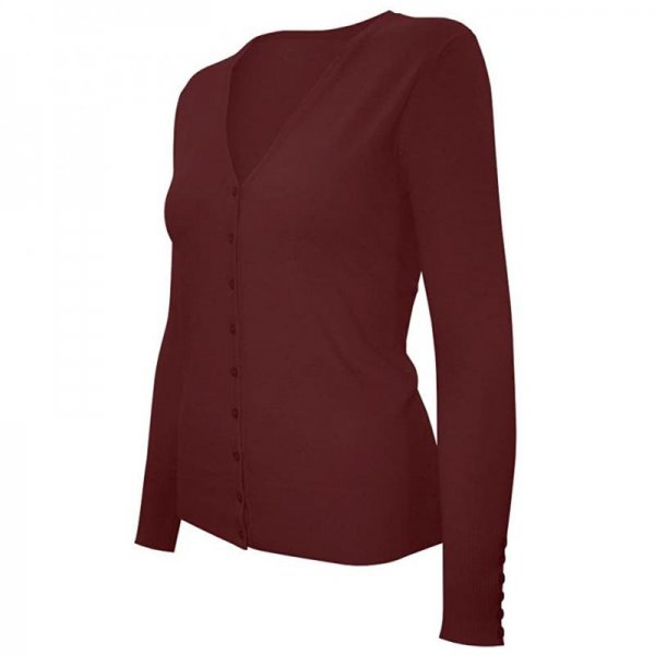 Sw205 Marsala Lady Casual Knitwear Fitting Suitable For Traveling