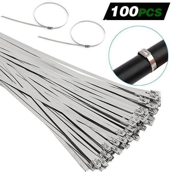 Multi-Purpose Locking Cable Metal Zip Ties