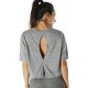 Grey Women's Comfortable Short Sleeve Wear Lightweight