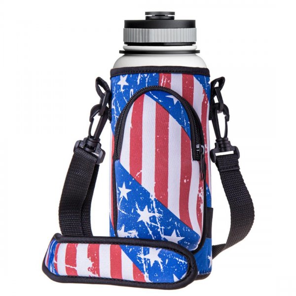 USA Patriotic Portable Cup Accessories For Sport And Energy Drinks