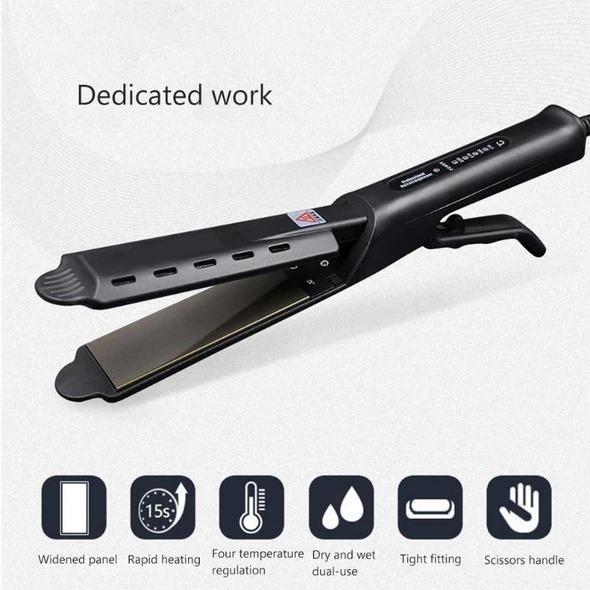 Ceramic Tourmaline Ionic Flat Iron Hair Straightener