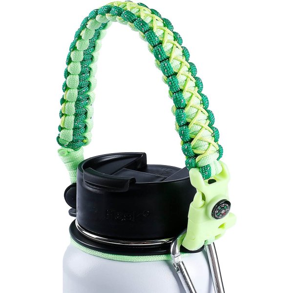 Glow Green Lightweight Cup Accessories Great For Stainless Steel And Plastic Bottles