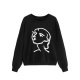 Face Madam Casual Sweatshirts Suitable For Winter