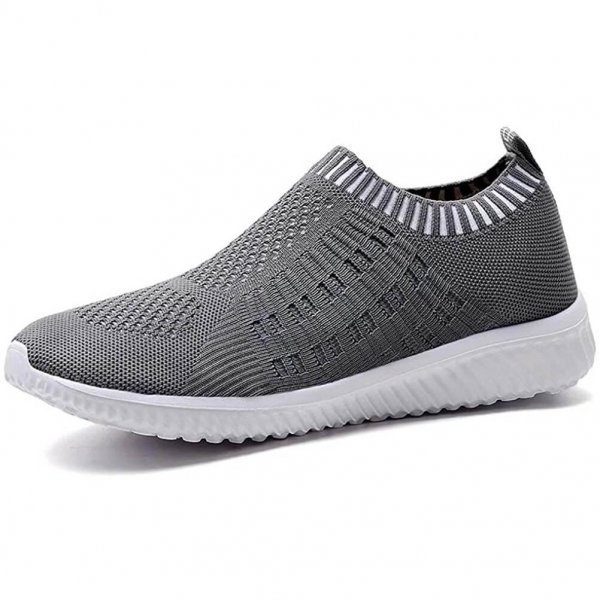 1671 Dark Grey Female Gym Shoes New Comfort Running Shoe Suitable Daily Wear