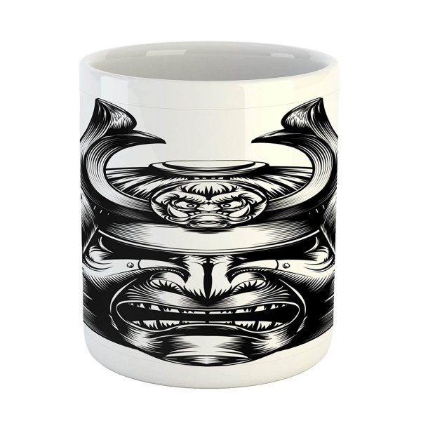 Black White Simplicity Mug Funny Ceramic Gift Idea