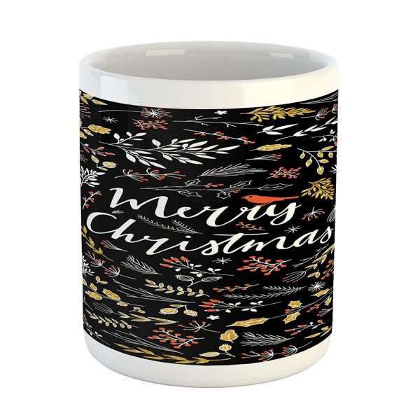 Black Orange Fun Mugs Style Ceramic For Coffee Water Juice