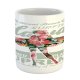 Coral Green Creativity Mug Style Enjoy For Cocoa、tea