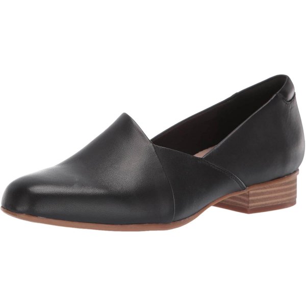 Black Leather Madam Oxford Shoes Fashion Comfortable