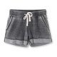 Burnout Gray Madam Formal Shorts Ultra Soft Knee Pants For Girls And Women