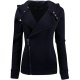 Black Female Casual Jackets Coats Comfortable