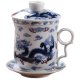 XiangYu Dragon Simplicity Chinese Teacup Bone China Porcelain Tea Cup For Home And Office