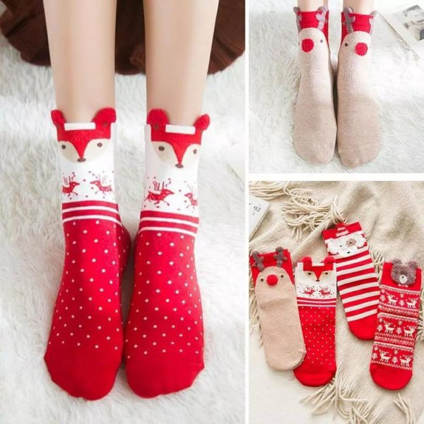 (EARLY XMAS SALE - 50% OFF) Winter Christmas Socks, Buy 8 Free Shipping