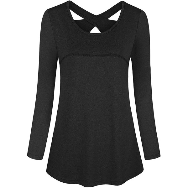 Black Women Fashion Long Sleeve Wear Lightweight