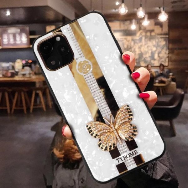 Caserano™ Bling Diamond Butterfly For iPhone12 Series