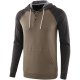 Army/Heather Charcoal Masculinity Casual Hooded Sweatshirts Fit And Comfort Easy To Match With Warm Clothes Inside